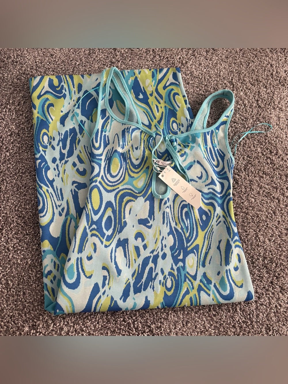 Zara Blue Long Dress